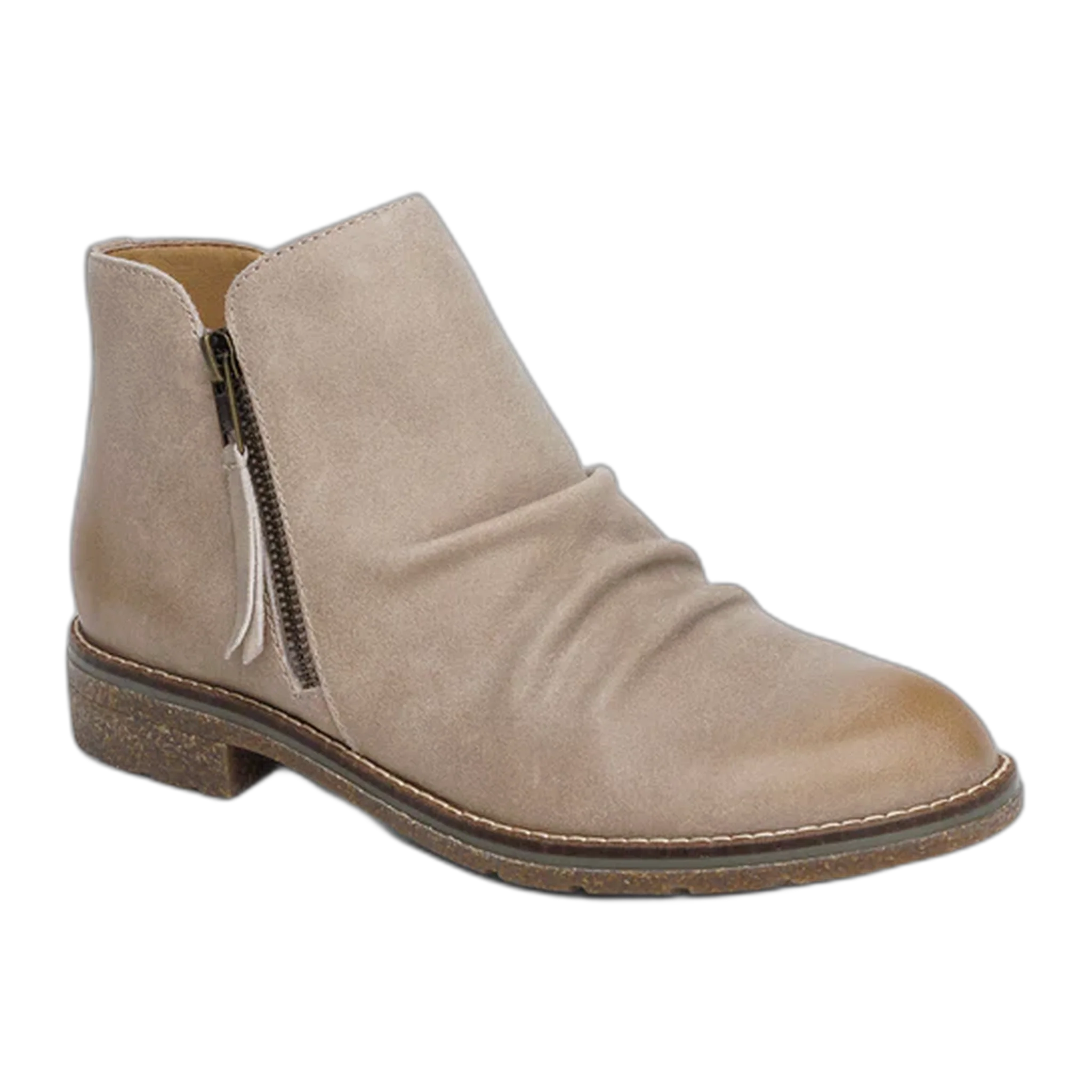 Mila Low Boot - Taupe