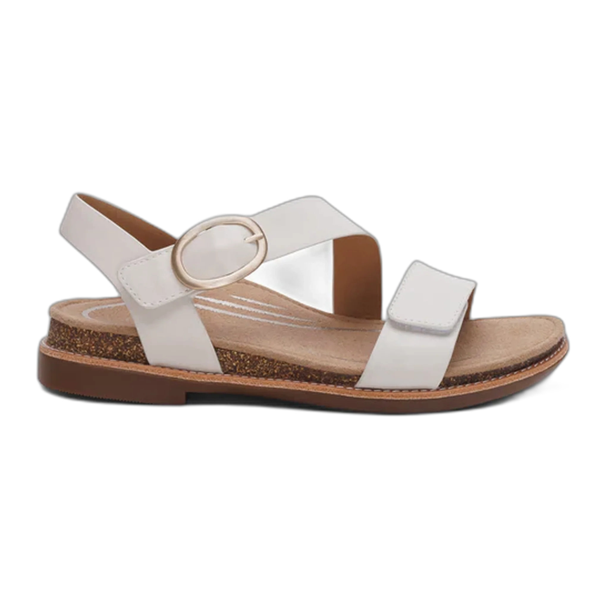 Tamara Asymmetrical Quarter Strap Sandal - Image 2