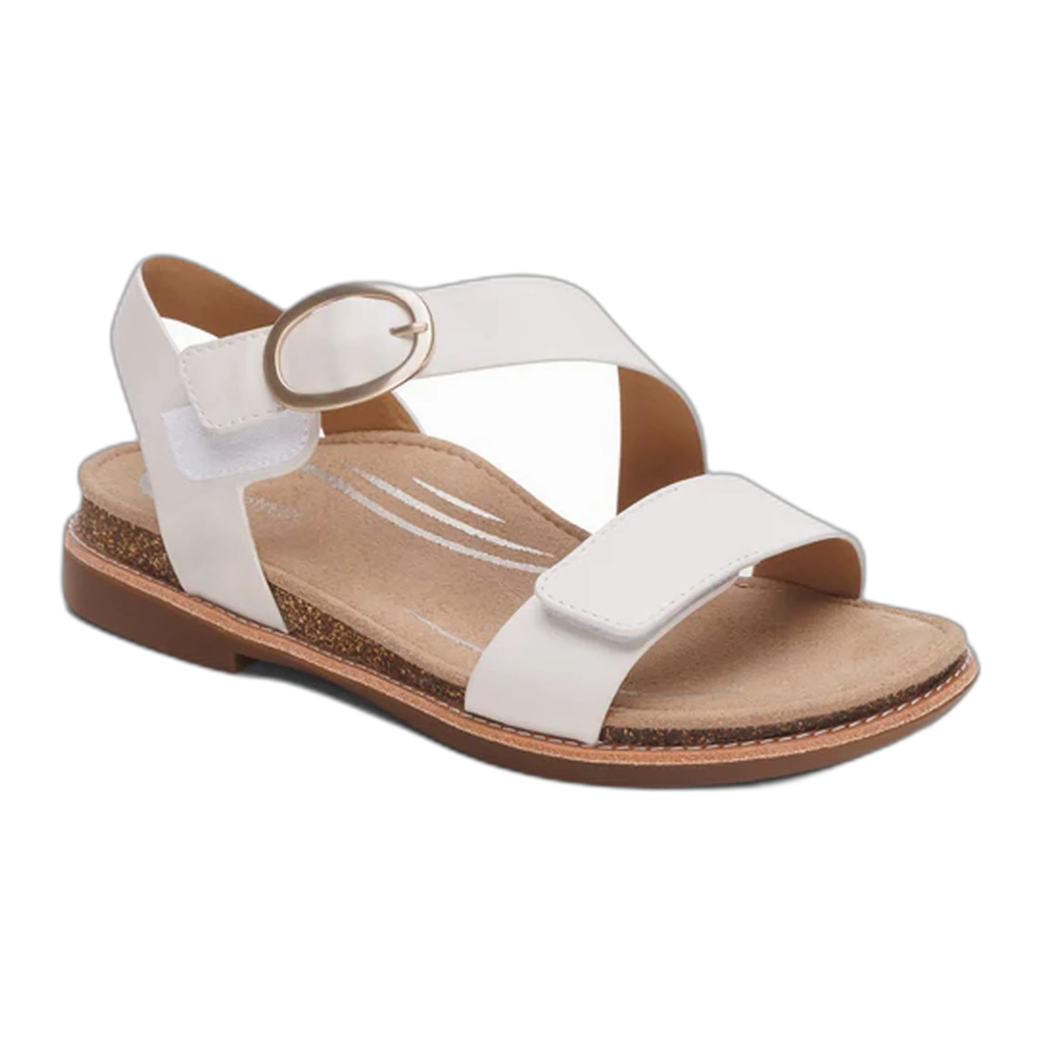 Tamara Asymmetrical Quarter Strap Sandal - Image 6