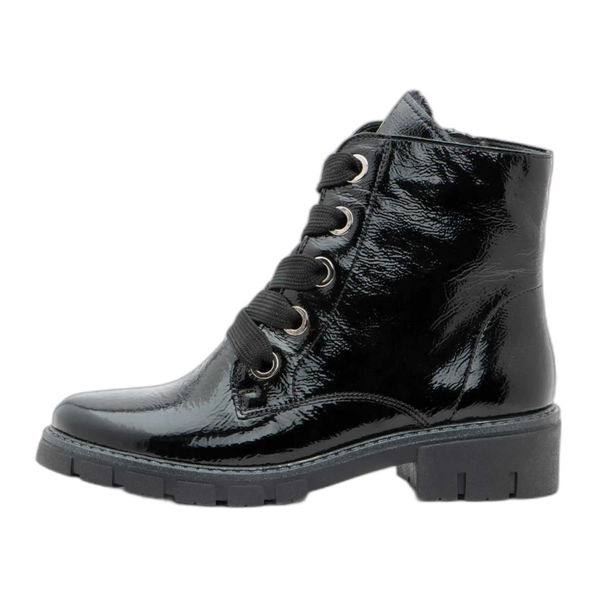 Debbie Women's Lug Sole Zip Boot - Image 2