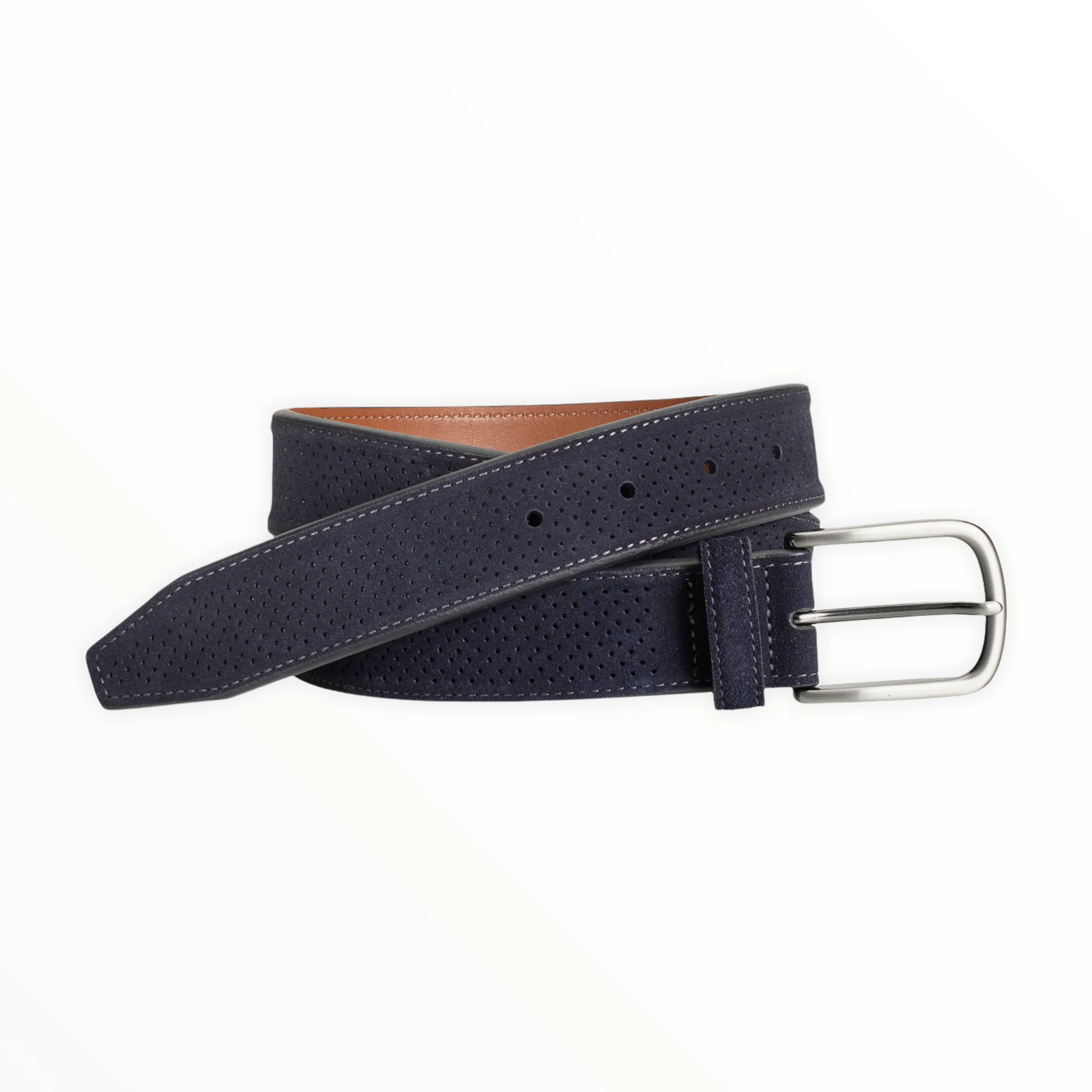 Perfed Suede Belt