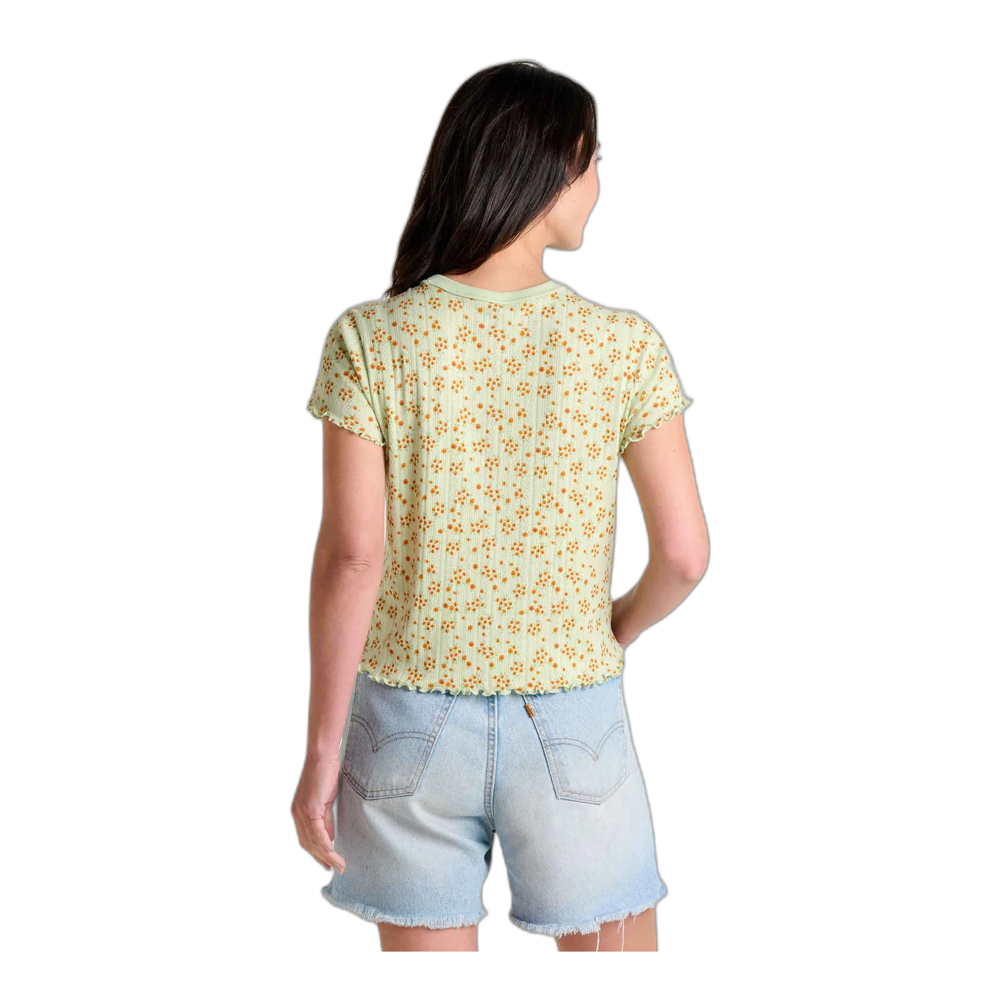 Foothill Pointelle Baby Tee - Image 2